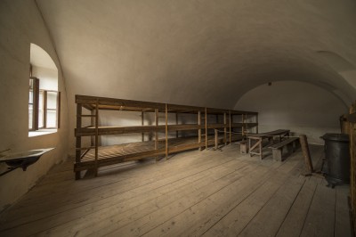 Hromadná cela na I. nádvoří